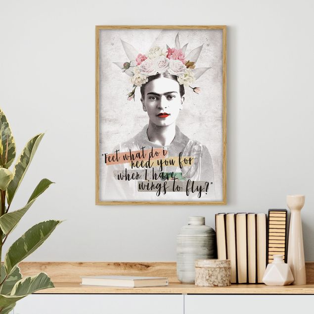 Dekoracja do kuchni Frida Kahlo - Cytat