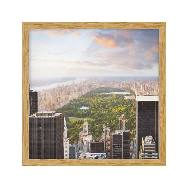 Obrazy w ramie do kuchni Widok na Central Park
