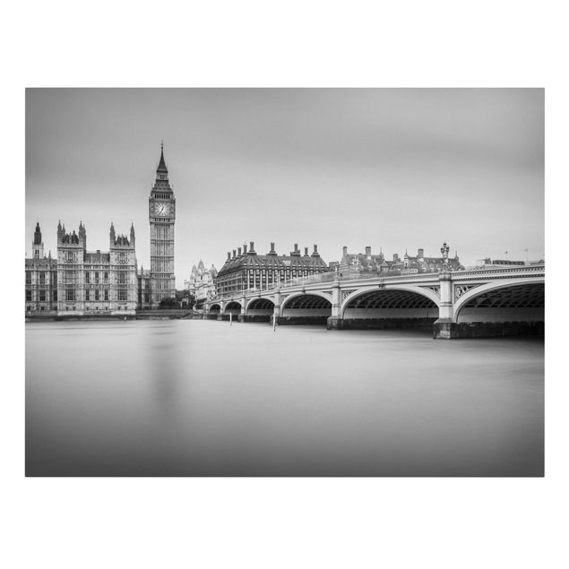 Obrazy na płótnie Londyn Most Westminsterski i Big Ben