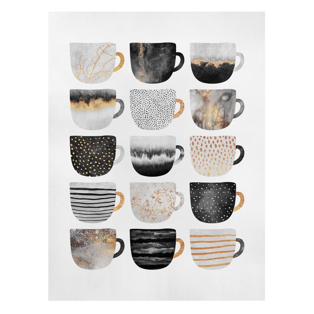 Elisabeth Fredriksson obrazy Złotoen Cups czarno-biały