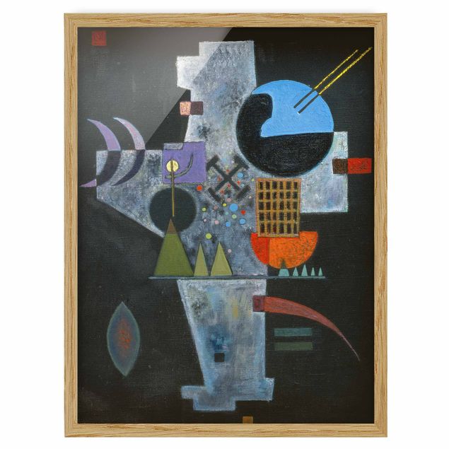 Obrazy w ramie do korytarzu Wassily Kandinsky - Kształt krzyża