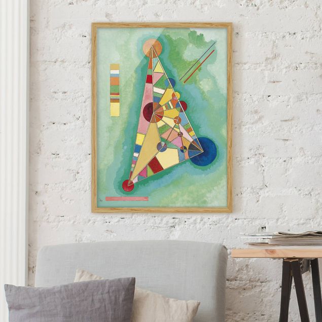 Ekspresjonizm obrazy Wassily Kandinsky - Trójkąt