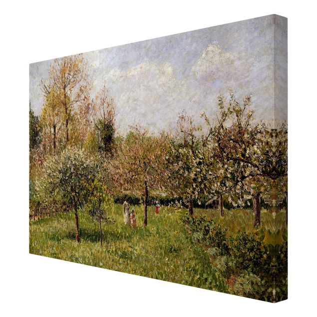 Drzewo obraz Camille Pissarro - Wiosna w Eragny