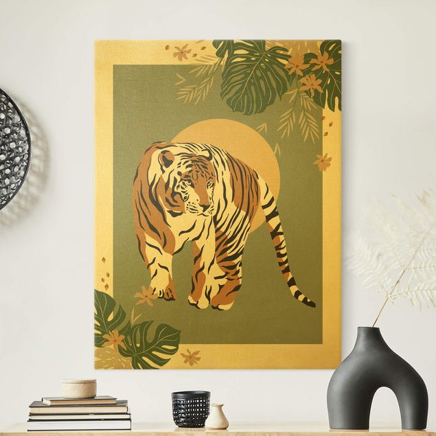 Obraz z tygrysem Zwierzęta safari - Tygrys