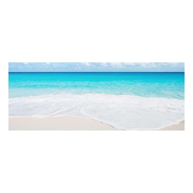 Obrazy na szkle plaża Błękitna fala