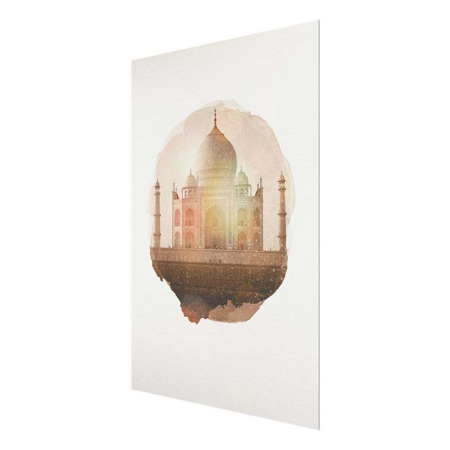 Obrazy nowoczesne Akwarele - Tadż Mahal
