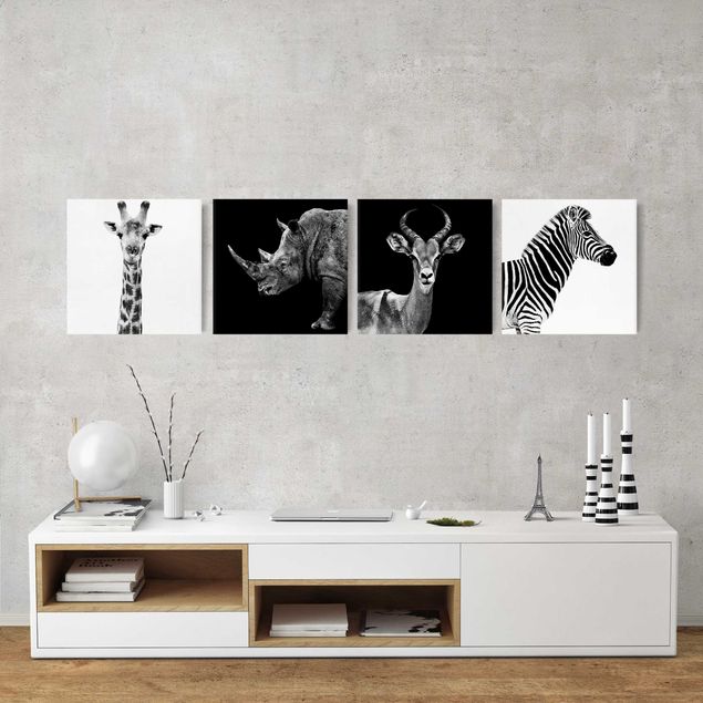 Obrazy nowoczesne Kwartet Safari