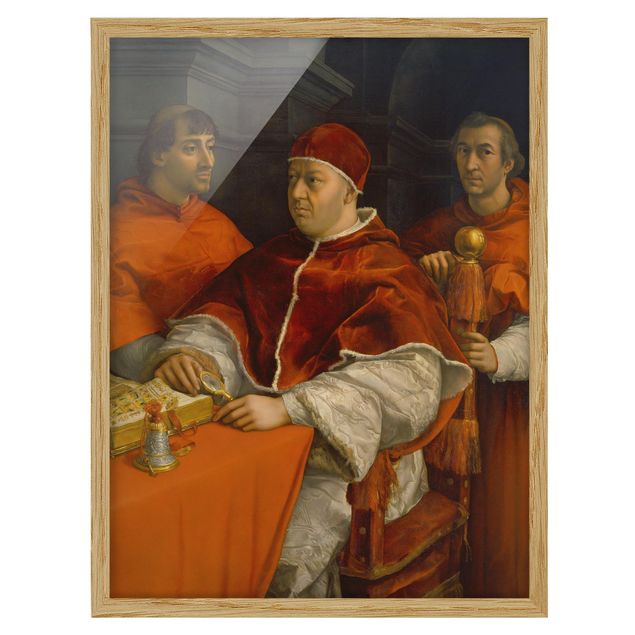 Obrazy w ramie do korytarzu Raffael - portret papieża Leona X