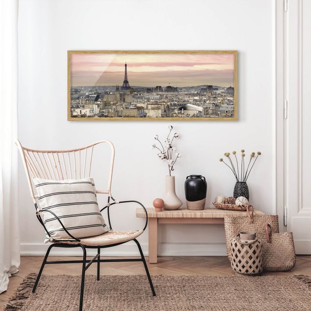 Obrazy w ramie do korytarzu Paryż z bliska i osobiście