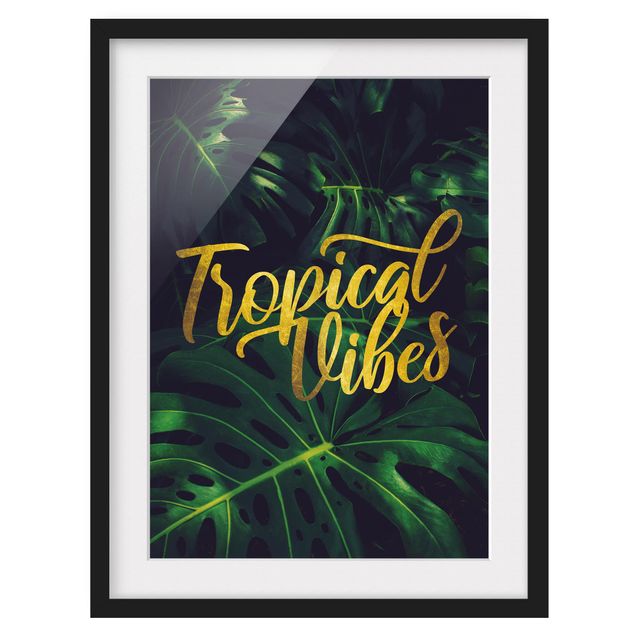 Obrazy w ramie do kuchni Jungle - Tropical Vibes