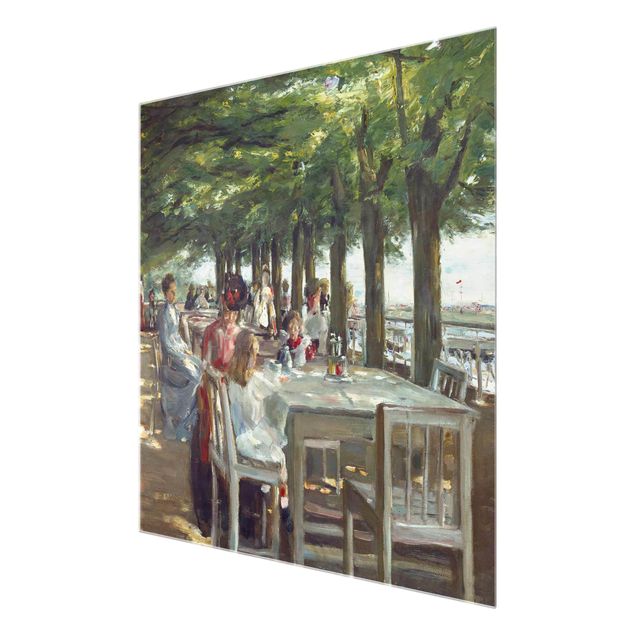 Obrazy na szkle krajobraz Max Liebermann - Taras restauracji Jacob