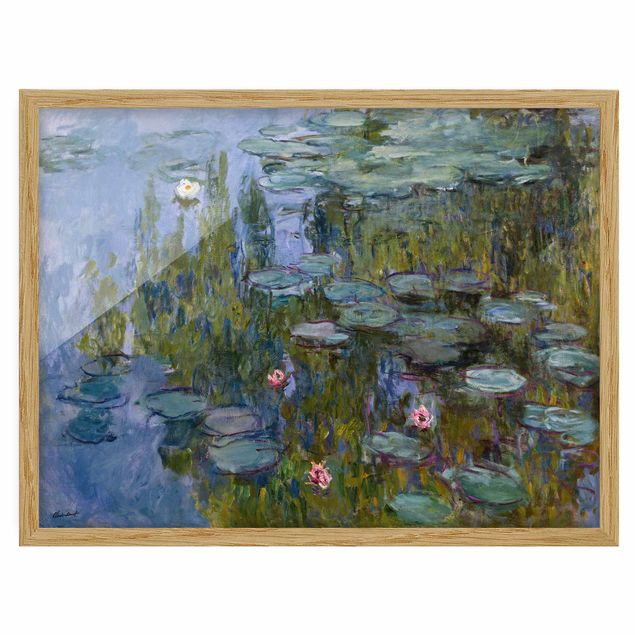 Obrazy w ramie krajobraz Claude Monet - Lilie wodne (Nympheas)