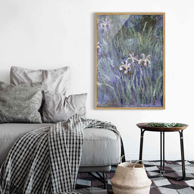 Obrazy w ramie artystyczne Claude Monet - Irysy