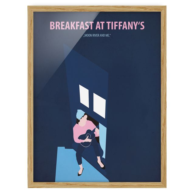 Obrazy w ramie do łazienki Plakat filmowy Śniadanie u Tiffany'ego