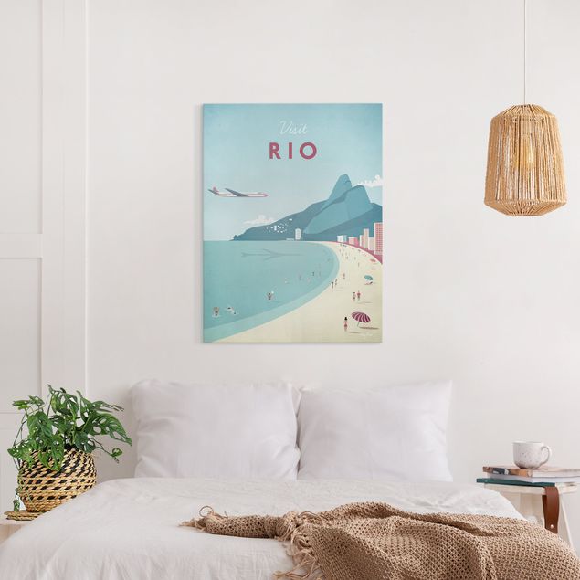 Obrazy morze Plakat podróżniczy - Rio de Janeiro