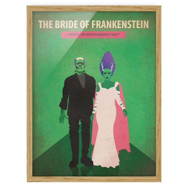 Obrazy w ramie do łazienki Plakat filmowy Narzeczona Frankensteina