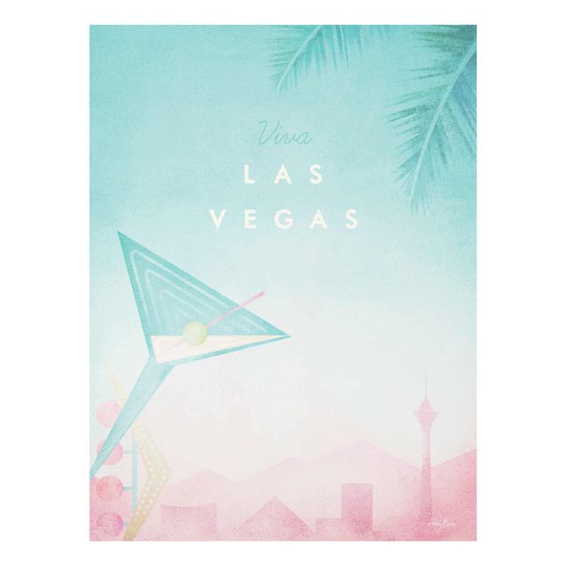 Obrazy vintage Plakat podróżniczy - Viva Las Vegas