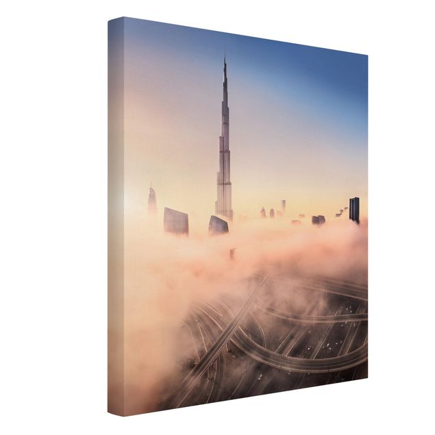 Obrazy na płótnie Dubai Niebiańska panorama Dubaju