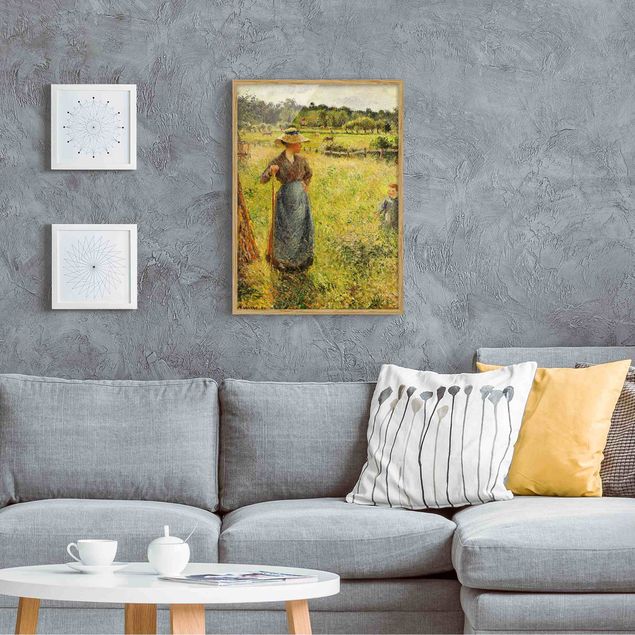 Obrazy w ramie artystyczny Camille Pissarro - Żona hochsztaplera