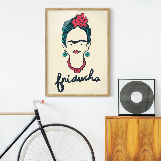 Obrazy w ramie artystyczne Frida Kahlo - Friducha