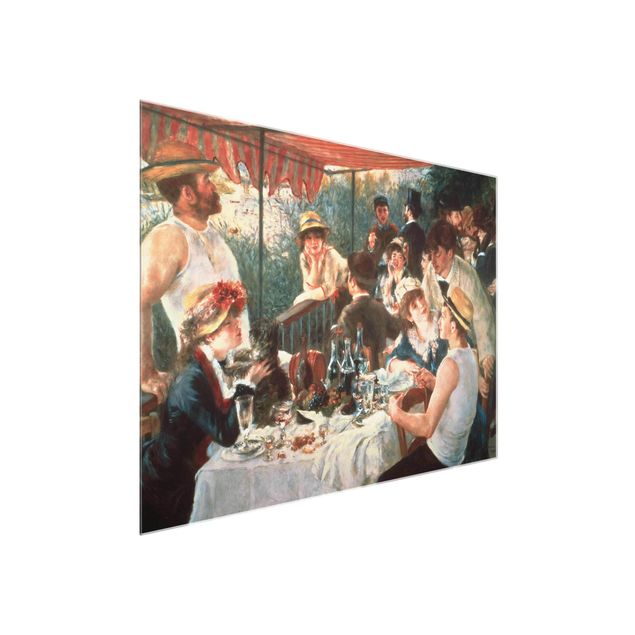 Obrazy na szkle poziomy Auguste Renoir - Śniadanie wioślarzy