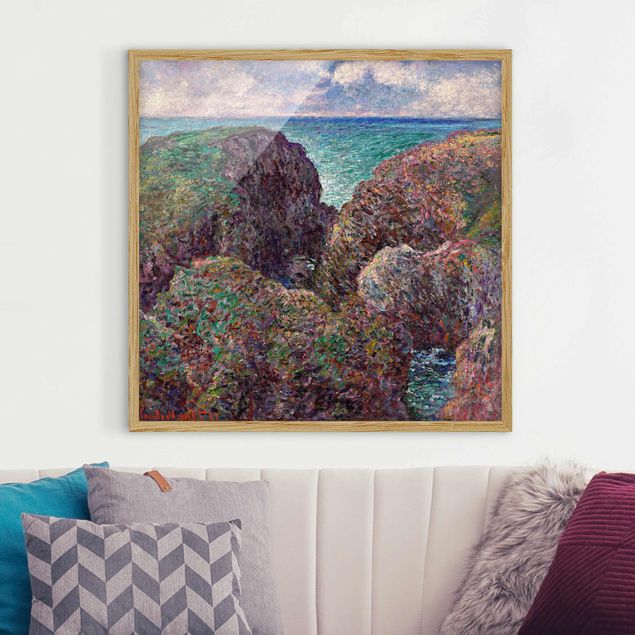 Impresjonizm obrazy Claude Monet - Grupa skalna Port-Goulphar