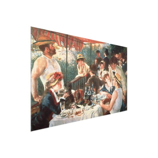 Obrazy na szkle poziomy Auguste Renoir - Śniadanie wioślarzy