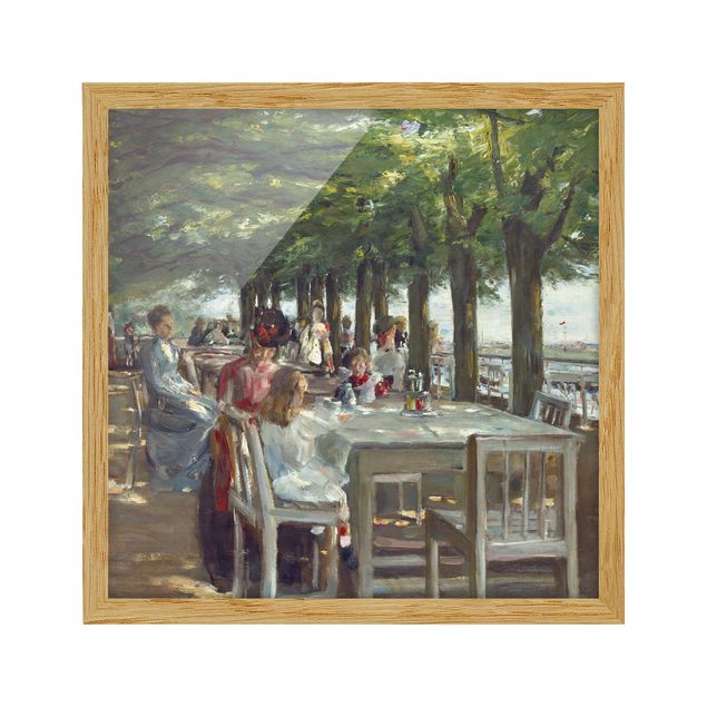 Obrazy w ramie krajobraz Max Liebermann - Taras restauracji Jacob