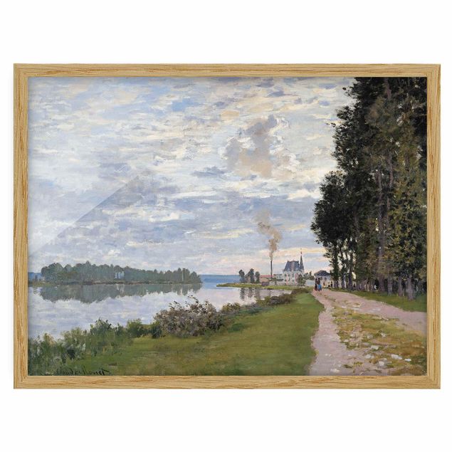 Obrazy w ramie krajobraz Claude Monet - brzeg Argenteuil