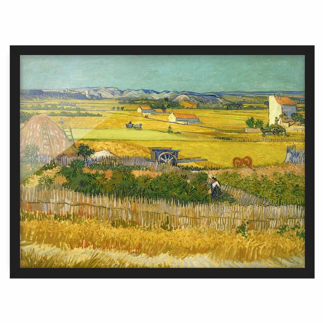 Obrazy w ramie krajobraz Vincent van Gogh - Żniwa