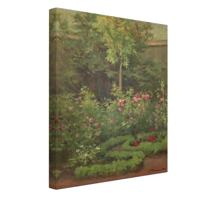 Nowoczesne obrazy do salonu Camille Pissarro - Ogród różany
