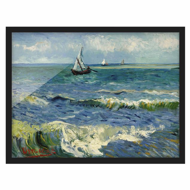 Obrazy w ramie krajobraz Vincent van Gogh - Pejzaż morski