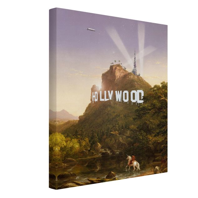 Obrazy z górami Malowanie Hollywood