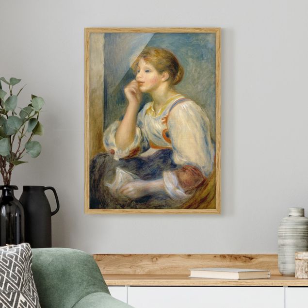 Impresjonizm obrazy Auguste Renoir - Młoda dziewczyna z listem
