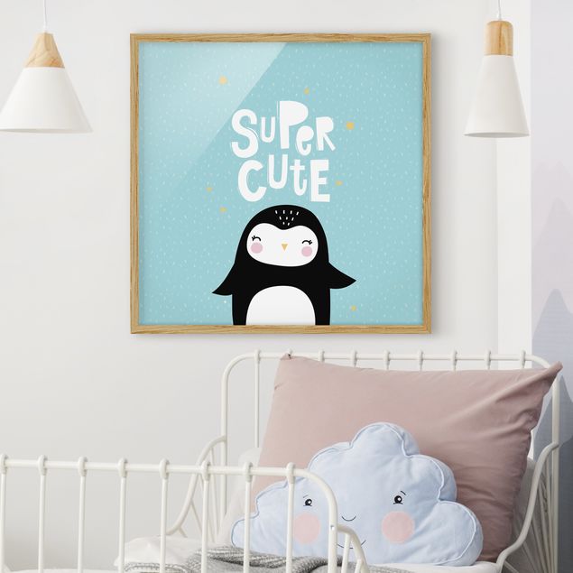 Pokój dziecięcy Super uroczy pingwinek