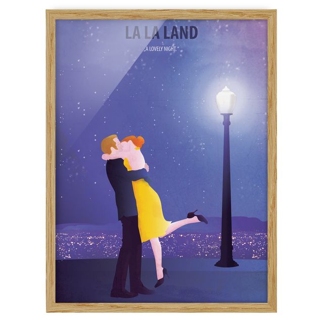 Obrazy w ramie do łazienki Plakat filmowy La La Land II