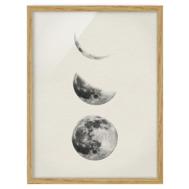 Obrazy w ramie do kuchni Trzy księżyce