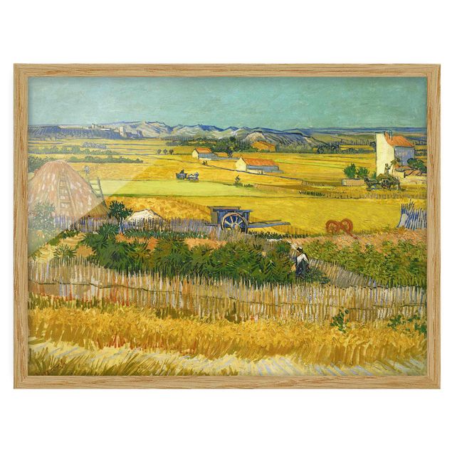 Obrazy w ramie krajobraz Vincent van Gogh - Żniwa