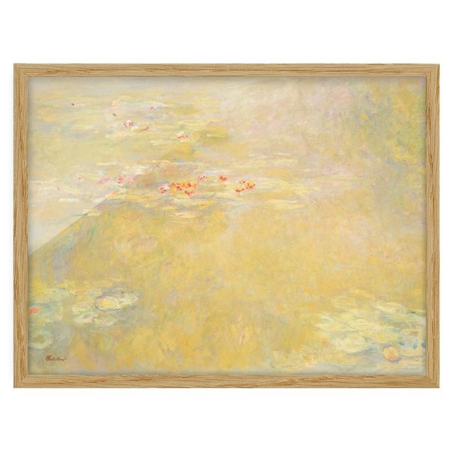 Obrazy w ramie krajobraz Claude Monet - Staw z liliami wodnymi