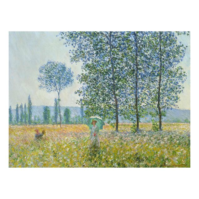 Obrazy na szkle artyści Claude Monet - Pola na wiosnę