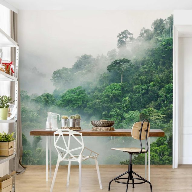 Dekoracja do kuchni Dżungla we mgle