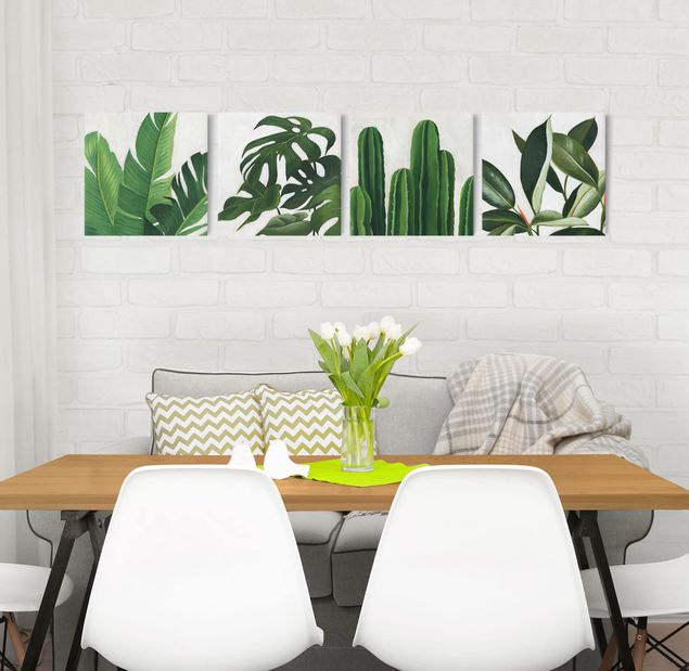 Obrazy do salonu Favourite Plants Tropical Set I