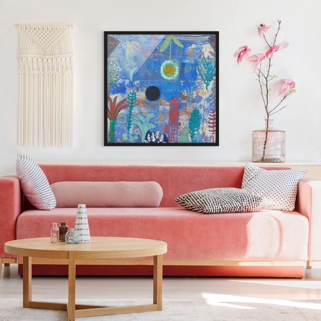 Obrazy w ramie artystyczny Paul Klee - Zatopiony pejzaż