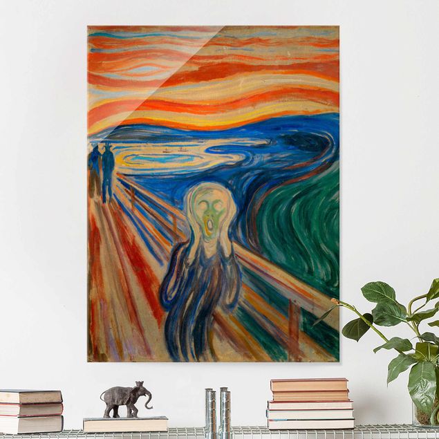 Nowoczesne obrazy do salonu Edvard Munch - Krzyk