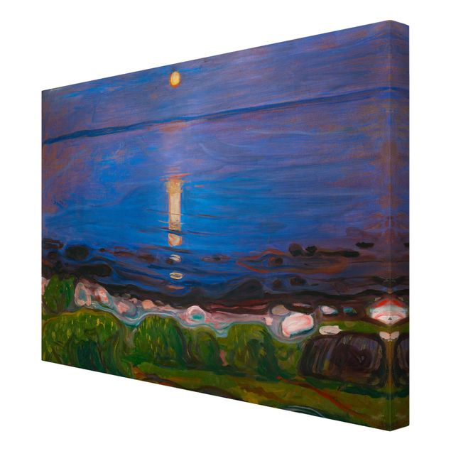 Obrazy krajobraz Edvard Munch - Letnia noc nad morzem