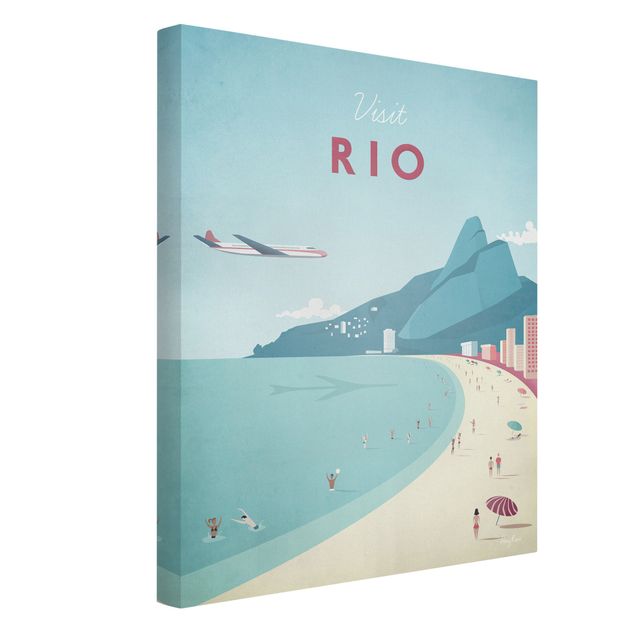 Obrazy krajobraz Plakat podróżniczy - Rio de Janeiro
