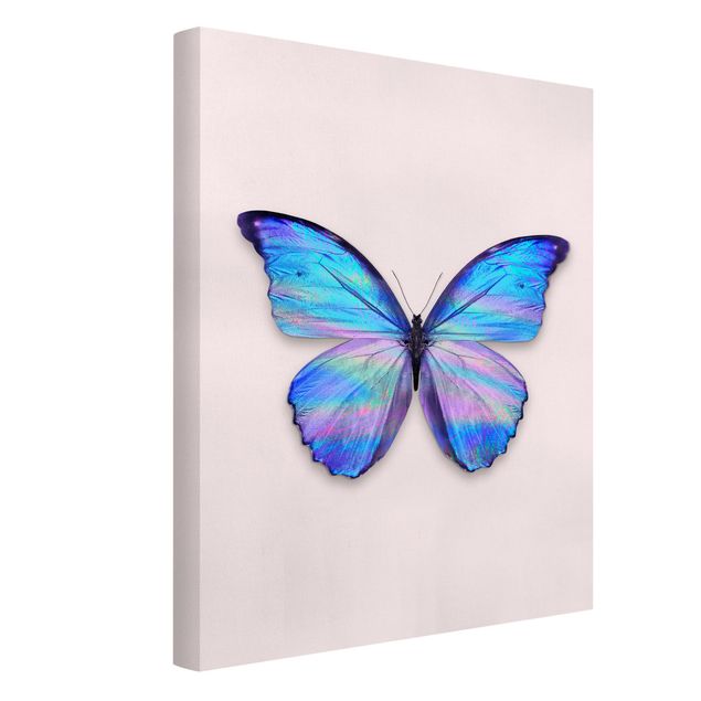 Motyl obraz Holograficzny motyl
