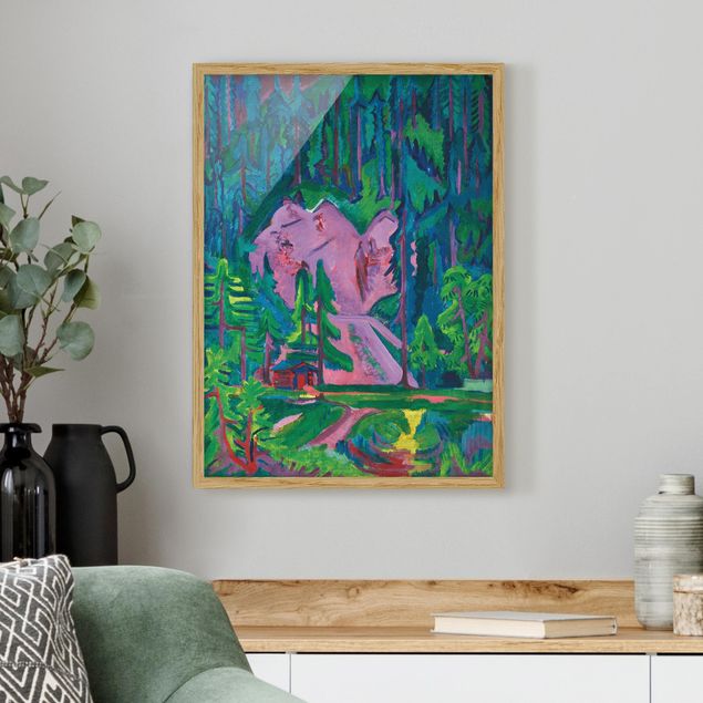 Obrazy w ramie artystyczny Ernst Ludwig Kirchner - Kamieniołom koło Wildboden