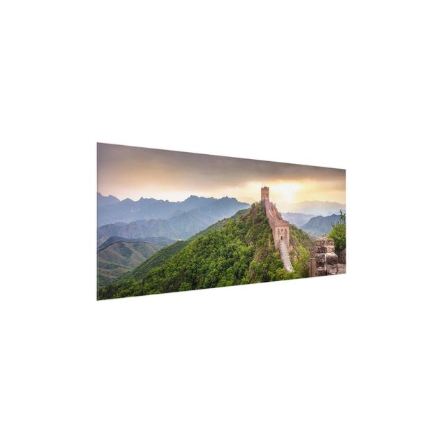 Obrazy na szkle góra Niekończący się Mur Chiński