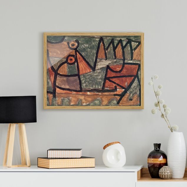 Obrazy w ramie artystyczne Paul Klee - Wycieczka statkiem